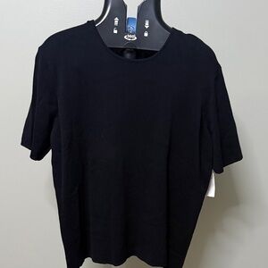 Lord & Taylor Classic Black Women's Top